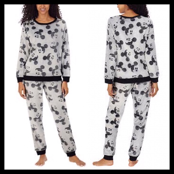 Disney Cozy Fleece Pajama Set Mickey Mouse - Picture 2 of 6